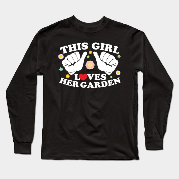 girl Long Sleeve T-Shirt by CurlyDesigns